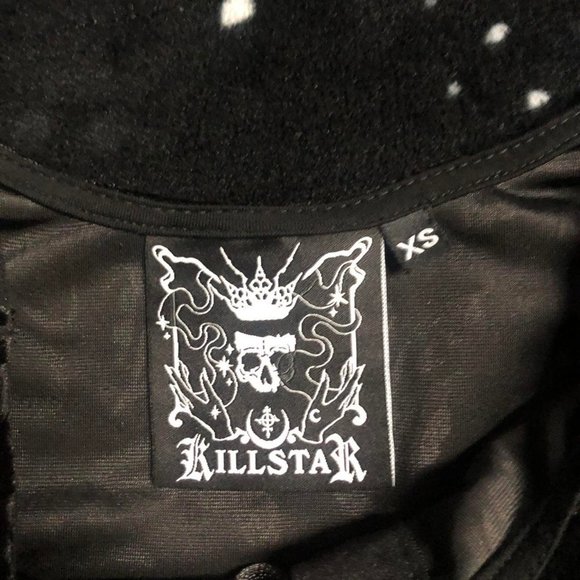 Killstar Dark Dahlia Vest Top - Picture 6 of 7
